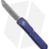 Microtech Ultratech T/E OTF Automatic Knife CC Purple (3.4" Stonewash) -Microtech Shop Microtech Ultratech OTF TE Purple SW 123 10PU BHQ 67534 jr