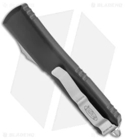 Microtech Ultratech S/E Drop Point OTF Automatic Knife CC (3.4" Satin) 121-4 -Microtech Shop Microtech Ultratech SE OTF Auto CC Satin BHQ 51424 jr side