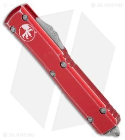 Microtech Ultratech S/E OTF Automatic Knife Distressed Red (3.4" Apocalyptic) -Microtech Shop Microtech Ultratech SE OTF Auto Distressed Red Apocalyptic BHQ 176483 jr spine
