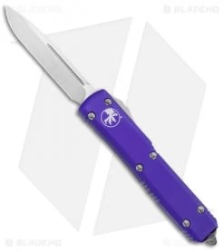 Microtech Ultratech Knife Purple S/E OTF Automatic (3.4" Satin)