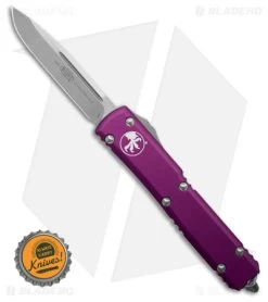 Microtech Ultratech S/E OTF Automatic Knife Violet (3.4" Satin) 121-4VI -Microtech Shop Microtech Ultratech SE OTF Automatic Knife Violet 3.4in Satin BHQ 93228 hd size