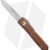 Microtech Ultratech S/E OTF Automatic Knife Tan CC (3.4" Stonewash Serr)