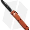 Microtech Ultratech S/E OTF Automatic Knife Orange CC (3.4" Black) -Microtech Shop Microtech Ultratech SE orange CC black BHQ 52458 jr