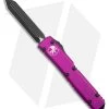 Microtech Ultratech Spartan OTF Automatic Knife Violet (3.4" Black)