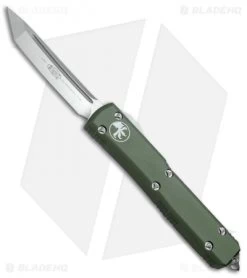 Microtech Ultratech T/E OTF Automatic Knife OD Green (3.4" Satin) 123-4OD