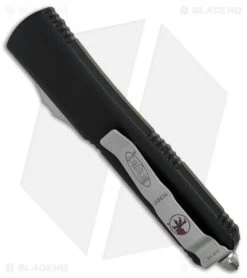 Microtech Ultratech T/E OTF Automatic Knife OD Green G-10 (3.4" Stonewash Serr) -Microtech Shop Microtech Ultratech TE OD Green SW BHQ 78129 er side