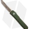 Microtech Ultratech T/E OTF Automatic Knife OD Green CC (3.4" Bronze SW) -Microtech Shop Microtech Ultratech TE OTF Auto OD Green Bronze Apocalyptic 123 13 BHQ 89936 jr
