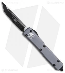 Microtech Ultratech T/E OTF Automatic Knife Gray CC (3.4" Black) 123-1GY