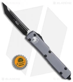 Microtech Ultratech T/E OTF Automatic Knife Gray CC (3.4" Black) 123-1GY 9 Microtech Ultratech T/E OTF Automatic Knife Gray CC (3.4" Black) 123-1GY -Microtech Shop Microtech Ultratech TE gray CC black 123 1GY BHQ 68545 er size