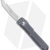 Microtech Ultratech Tanto OTF Automatic Knife Gray CC (3.4" Satin) 123-4GY -Microtech Shop Microtech Ultratech Tanto OTF Auto Gray Satin 123 4GY BHQ 27322 jr