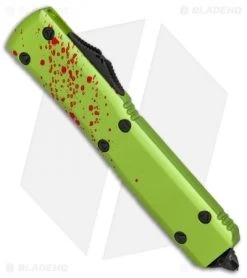 Microtech Ultratech Zombie Tech T/E Automatic Knife CC (3.5" Black) 123-1Z 8 Microtech Ultratech Zombie Tech T/E Automatic Knife CC (3.5" Black) 123-1Z -Microtech Shop Microtech Ultratech Zombie Tech TE black BHQ 13386 er spine