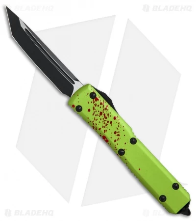 Microtech Ultratech Zombie Tech T/E Automatic Knife CC (3.5" Black) 123-1Z 3 Microtech Ultratech Zombie Tech T/E Automatic Knife CC (3.5" Black) 123-1Z