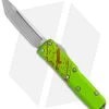 Microtech Zombie Tech UTX-85 T/E OTF Automatic Knife (3.125" Stonewash) 233-10 Z