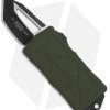 Microtech Exocet Tanto CA Legal OTF Automatic Knife OD Green (1.9" Black) 1 Microtech Exocet Tanto CA Legal OTF Automatic Knife OD Green (1.9" Black) -Microtech Shop Microtech exocet tanto ca legal otf auto od green black BHQ 117955 jr front