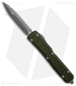 Ultratech II Signature D/E OTF Automatic OD Green (3.4" Apocalyptic Full Serr)