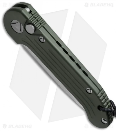 Microtech LUDT Automatic Knife OD Green (3.4" Stonewash) 135-10OD 4 Microtech LUDT Automatic Knife OD Green (3.4" Stonewash) 135-10OD - Image 2