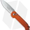 Microtech LUDT Automatic Knife Orange (3.4" Stonewash Serr) 135-11OR