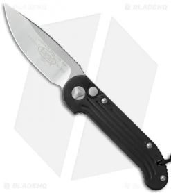 Microtech LUDT Automatic Knife Black (3.4" Satin) 135-4