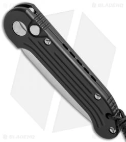Microtech LUDT Automatic Knife (3.4" Bead Blast Serr) 135-8 -Microtech Shop microtech 135 7 ludt bb bottom cm