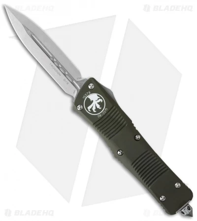 Microtech Troodon D/E OTF Automatic Knife OD Green (3" Stonewash) 138-10OD 3 Microtech Troodon D/E OTF Automatic Knife OD Green (3" Stonewash) 138-10OD