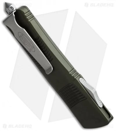 Microtech Troodon D/E OTF Automatic Knife OD Green (3" Stonewash) 138-10OD 5 Microtech Troodon D/E OTF Automatic Knife OD Green (3" Stonewash) 138-10OD - Image 3