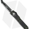 Microtech UTX-70 Tanto OTF Automatic Knife (2.4" Green Camo Full Serr) 149-3GC
