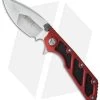 Microtech DOC Flipper Knife Red Aluminum (3.75" Satin) 153-4RD -Microtech Shop microtech 153 4rd cm