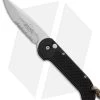 Microtech Mini UDT Automatic Knife (2.38" Stonewash Serr) 155-11 -Microtech Shop microtech 155 11 mini udt stonewash serrated