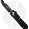 Microtech Scarab Executive OTF S/E Automatic Knife (3.5" Black) 176-1 -Microtech Shop microtech 176 1 cm