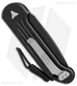 Microtech LUDT Automatic Knife Black (3.4" Black) 135-1 -Microtech Shop microtech LUDT black black 135 1 BHQ 49380 er side