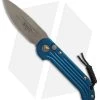 Microtech LUDT Automatic Knife Blue (3.4" Bronzed) 135-13BL -Microtech Shop microtech LUDT blue bronze 135 13BL BHQ 50464 er