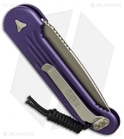 Microtech LUDT Automatic Knife Purple (3.4" Bronze) 135-13PU 5 Microtech LUDT Automatic Knife Purple (3.4" Bronze) 135-13PU - Image 3