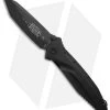 Microtech Aluminum Socom Delta Tanto Tactical Knife (4" Black Plain) A163-1T -Microtech Shop microtech a163 1t socom delta black tactical