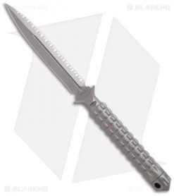 Microtech A.D.O. Knife Fixed Blade Dagger (4.5" Bead Blast Full Serr) 115-9