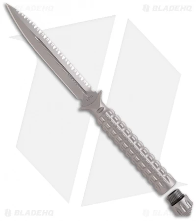 Microtech A.D.O. Tanto Knife T/E Fixed Blade (4.5" Bead Blast Plain) 117-7 7 Microtech A.D.O. Tanto Knife T/E Fixed Blade (4.5" Bead Blast Plain) 117-7 - Image 5