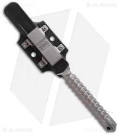 Microtech A.D.O. Knife Fixed Blade Dagger (4.5" Bead Blast) 115-7 -Microtech Shop microtech ado bead blast full serr 115 9 sheath 3