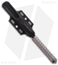 Microtech A.D.O. Knife Fixed Blade Dagger (4.5" Bead Blast) 115-7 -Microtech Shop microtech ado bead blast full serr 115 9 sheath back 3