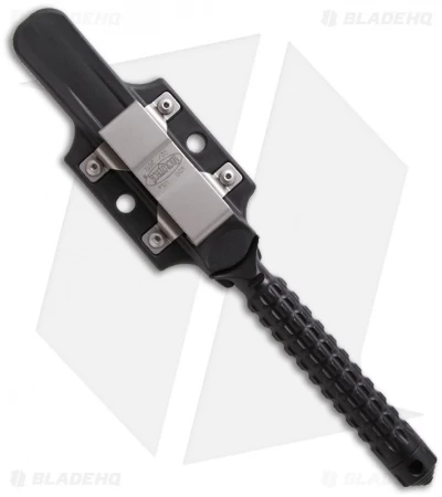 Microtech A.D.O. Knife S/E Fixed Blade (4.5" Black Serr) 116-2 6 Microtech A.D.O. Knife S/E Fixed Blade (4.5" Black Serr) 116-2 - Image 4