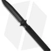 Custom Marfione Microtech A.D.O. Knife Black Spear Point (3.875" Black Plain) -Microtech Shop microtech ado black hand ground se
