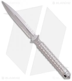 Microtech A.D.O. Knife Fixed Blade Dagger (4.5" Bead Blast Serr) 115-8