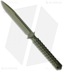Microtech A.D.O. Knife S/E Fixed Blade (4.5" Green Plain) 116-1GR