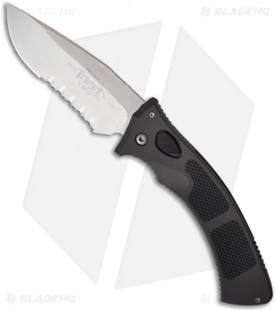 Vintage Microtech Amphibian Automatic Knife (3.5" Stonewash Serr) 02/2002 3 Vintage Microtech Amphibian Automatic Knife (3.5" Stonewash Serr) 02/2002