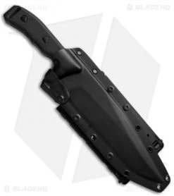 Microtech Arbiter Fixed Blade Knife (8.75" Black) 104-1 -Microtech Shop microtech arbiter black standard 104 1 fixed sheath jm