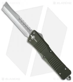 Marfione Custom Hellhound Combat Troodon OTF Knife OD Aluminum (Apocalyptic)