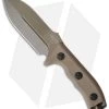 Microtech Crosshair Knife Tan Fixed Double Edge Blade (5" Tan) 101-1TA -Microtech Shop microtech crosshair tan 101 1ta 2