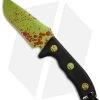 Microtech Currahee Zombie Green Drop Point Knife Fixed Blade (4.5" Plain) 102-1Z