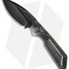 Marfione Custom DOC Killswitch Automatic Knife Flame Ti (3.75" DLC Satin) VAR. 4