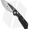 Marfione Custom DOC Killswitch Automatic Knife Carbon Fiber (3.75" Tri Tone) -Microtech Shop microtech doc killswitch hand ground tri tone stonewash carbon fiber