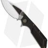 Marfione Strider Custom DOC Manual Flipper Knife LSCF (High Polish) -Microtech Shop microtech doc manual hand ground high polish lightinhg strike carbon fiber