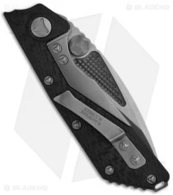 Marfione Strider Custom DOC D/A Automatic Knife LSCF (Tri-Tone Stonewash) 6 Marfione Strider Custom DOC D/A Automatic Knife LSCF (Tri-Tone Stonewash) -Microtech Shop microtech docl double action hand ground tri tone stonewash carbon fiber back